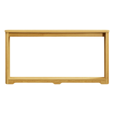 Narrow 70.1 Inch Console Table For Entrance And Living Room, Modern Retro Vibe, Wear Surface Coating Side Front Door, Design, Stain