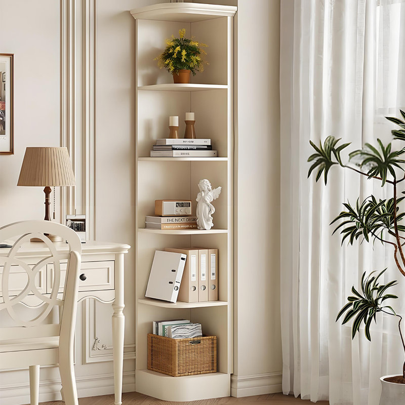 Bibliothèque de rangement romantique de style français