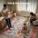 Kaldi Washable American Country Floral Rug Vintage Farmhouse Style Floor Mat