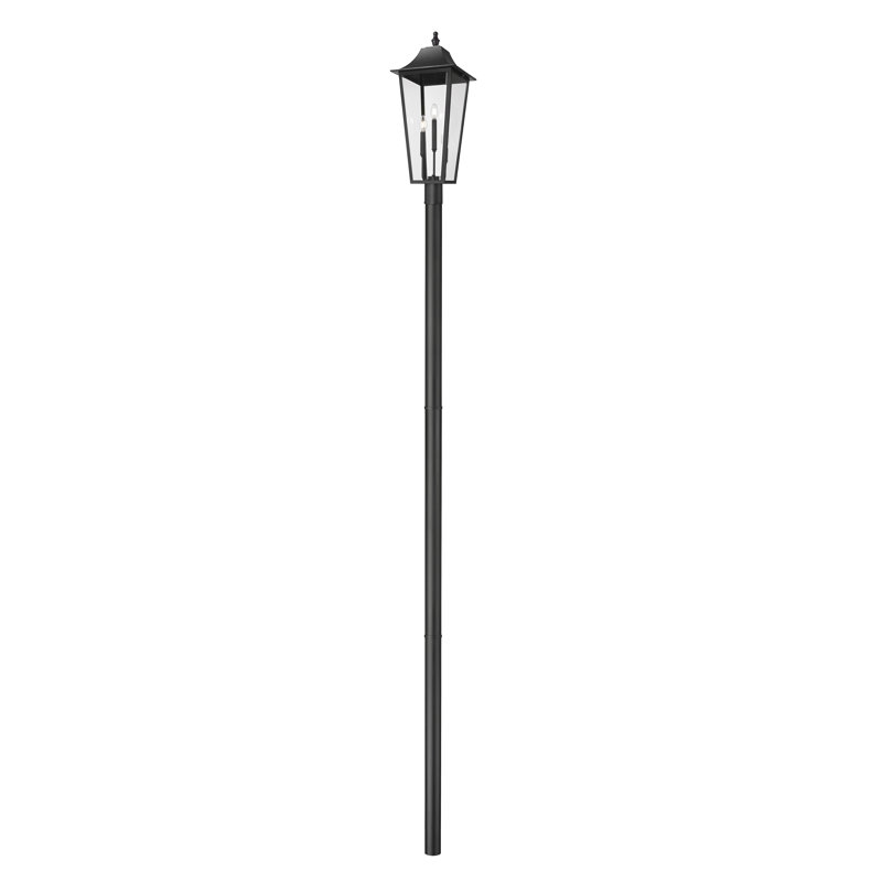 Luminaire d'extérieur 3 lumières Barling, H 149,5 po x l 12 po x P 12 po