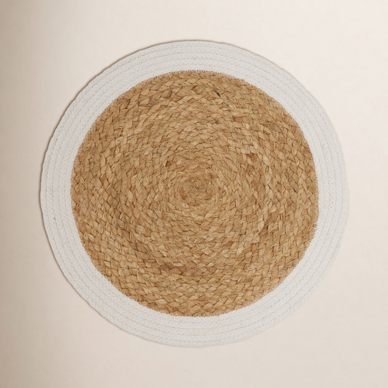 Adelyn Earthy 4 Piece Jute Placemat Set