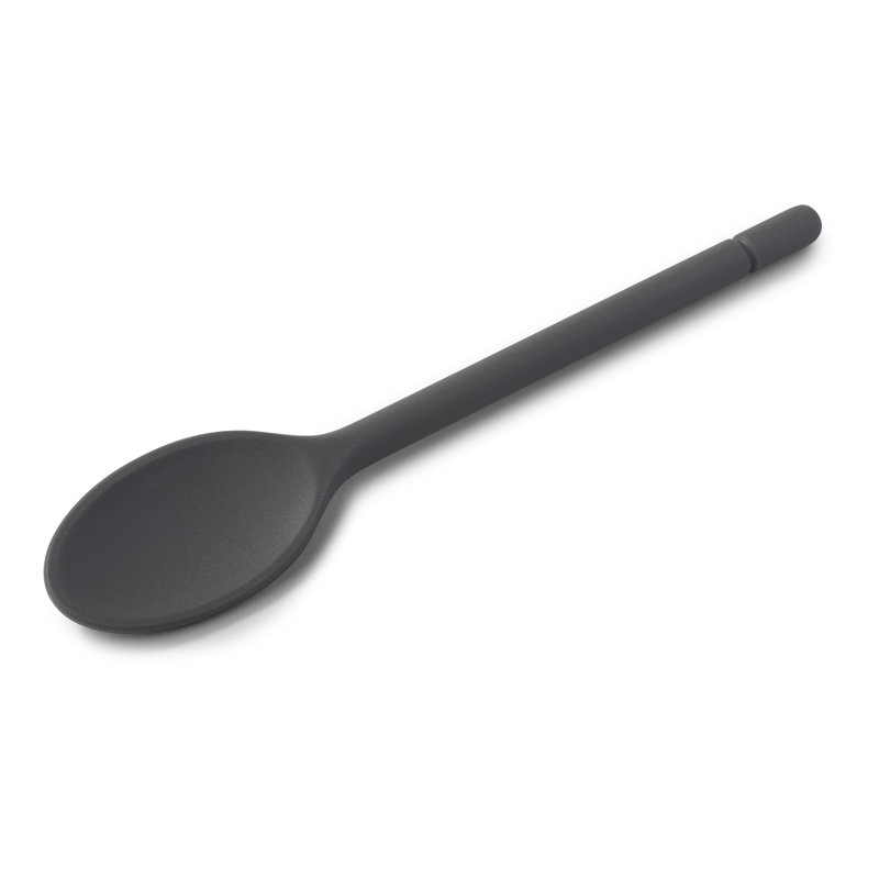 Zeal Cooking Spoon, Dark Grey
