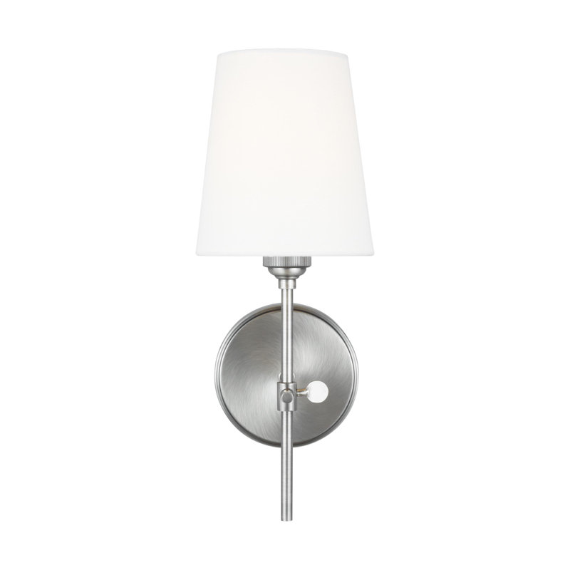 Baker 1 - Light Bath Sconce, Satin Brass, No