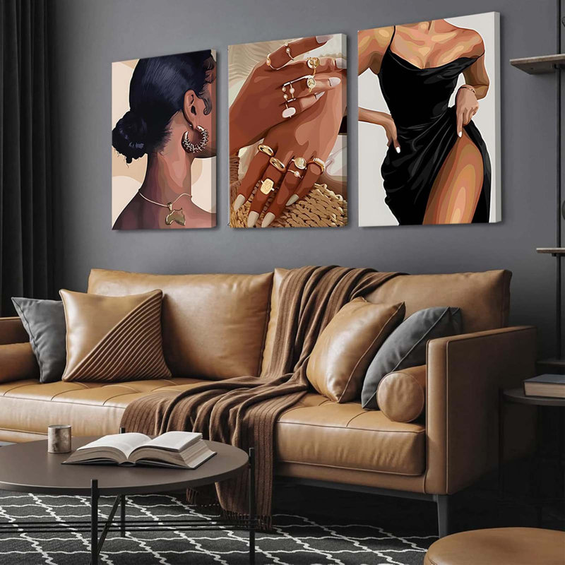 3 Piece Wrapped Canvas Print