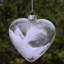10cm Solid Colour Glass Bauble
