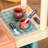 Kids Fast Food Shop Play Cart Set