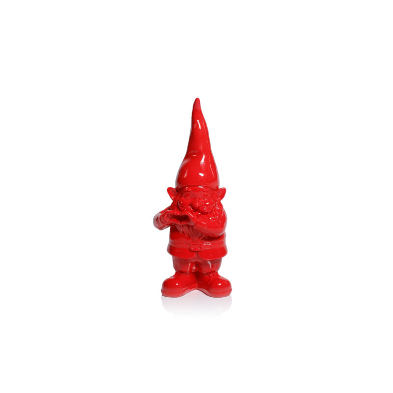 Figurines de table Whimsical Fun Gesture Gnome, H 7 po x l 2,75 po x P 2,25 po