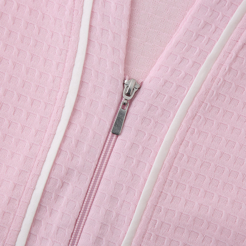 Kendric Mid-Calf Bathrobe with Pockets, Pink, XXL