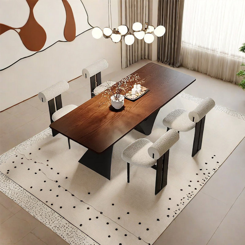 Ensemble de salle à manger rectangulaire l 31,5 po, H 29,53 po x L 55,12 po x l 31,5 po