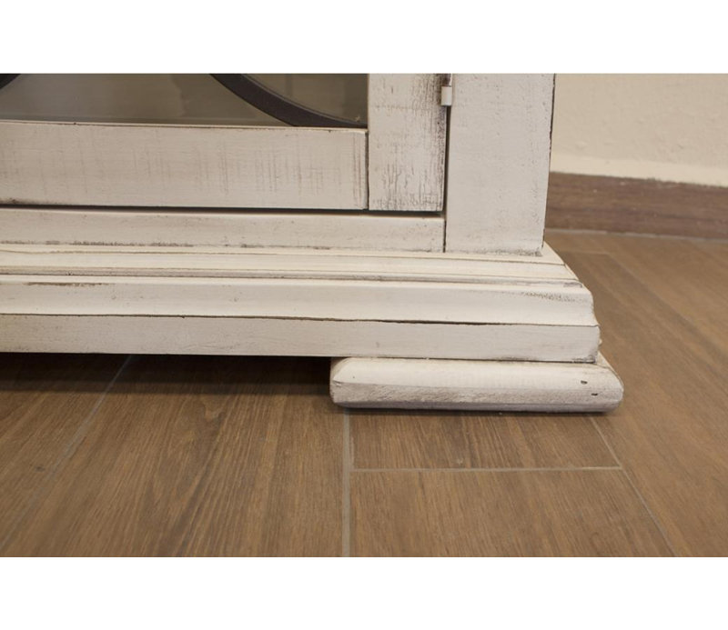 Jeterson 73.5'' Console Table, Ivory