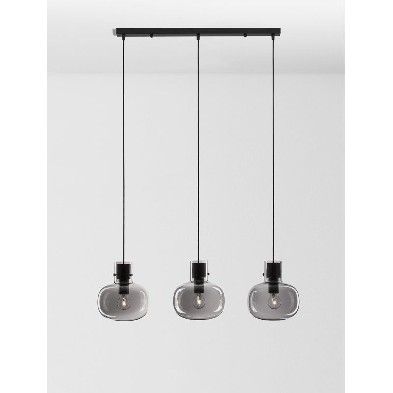 3 - Light Black Pendant