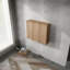 Armoire latérale de salle de bain 12 po, 3 portes à fermeture douce, conception à fixation flottante