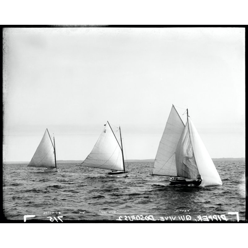 Open Seas 6 Print by THE Studio, Maple Framed, 20" H x 24" W