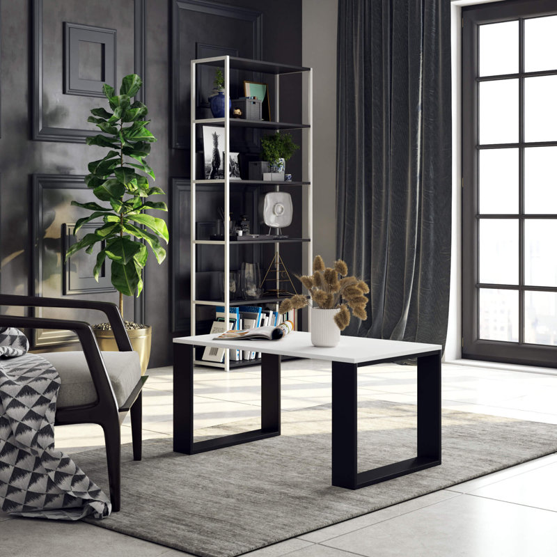 Shonae Four Leg Coffee Table with Storage