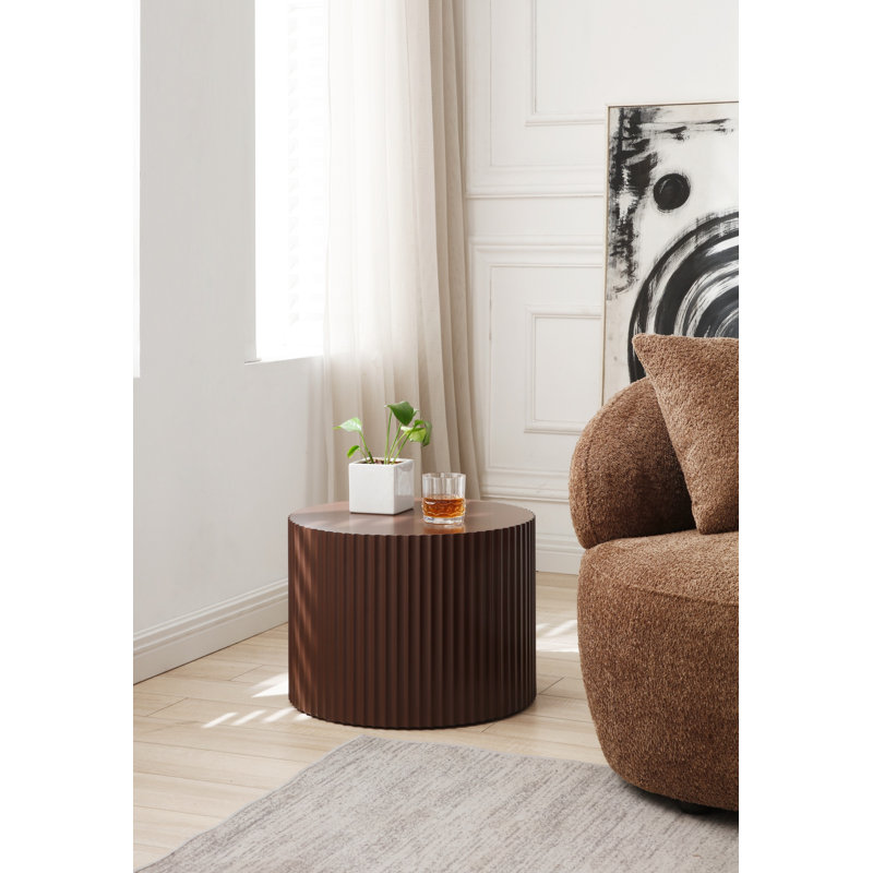 Table basse Charleson, Brun foncé