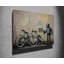 Superbe peinture décorative sur toile Banksy, 19,7 po x 27,6 po | 50% coton / 50% polyester, impression numérique de haute qualité sur toile | Cadre en bois élégant (0,8 x 1,2 pouces) | Parfait pour les amateurs de décoration intérieure et d'art-1702241454