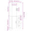 Molini 69.5cm Sideboard