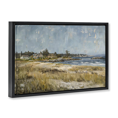 Shoreline Splendor View Floating Frame, design by LSR Creative Studio