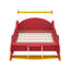 Lit plateforme en forme de voiture de course avec roues-94375251-94375250
