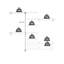 Wall Mounted Wardrobe System and Shoe Shelf Kit 1.5m to 2.4m Wide White ClosetMaid Wire Ventilated Shelving