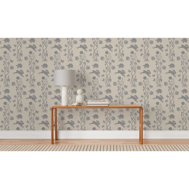 Fable Wallpaper | Clover / Traditional / Roll - 27" x 30', Dusk