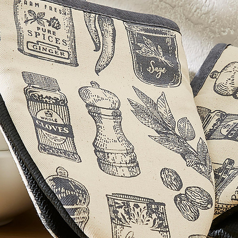 Ulster Weavers Herbs & Spices 100% Cotton Oven Mitt