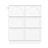 Cream Slim Shoe Cabinet (12-24 Pairs) with Adjustable Drawers & Hooks-1654043931