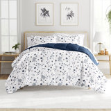  Down Alternative Forget Me Not Reversible Comforter Set