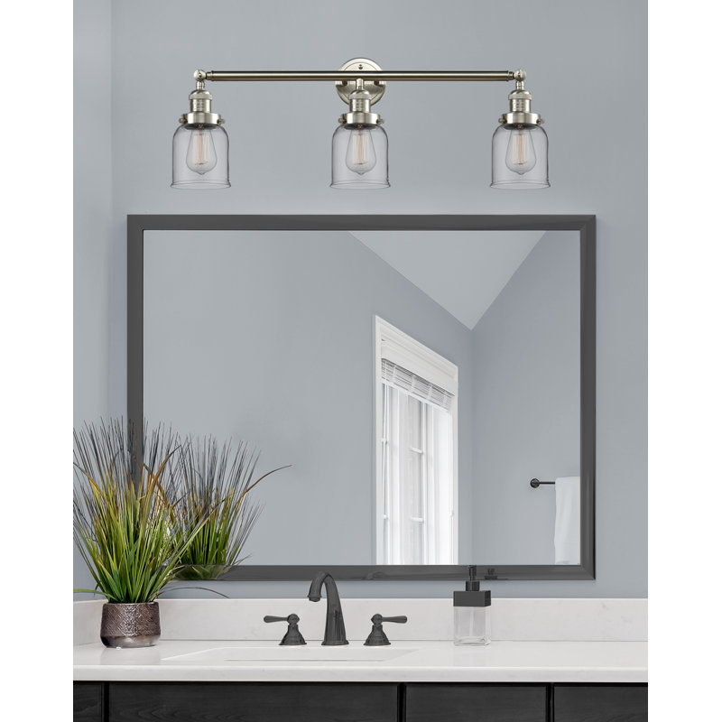 Chaparro Armed Sconce, 11" H x 30" W, Clear, Brushed Satin Nickel