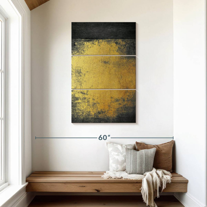 Avery Abstract Grunge II, 45" H x 28" W