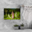 Left Panel Couple Detail From The Garden Of Earthly Delights Classic Surreal Abstract Landscape Nature Wall Art Print by Hieronymus Bosch - Wrapped Canvas Print-1480364803