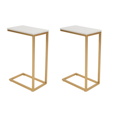 Ensemble de 2 tables d'appoint Arquette