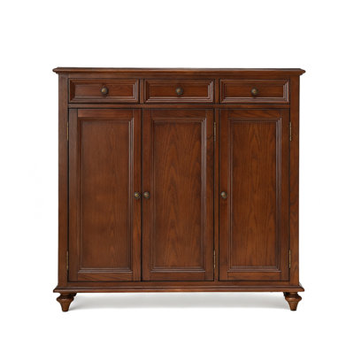 Walnut Solid Wood Shoe Storage Bench