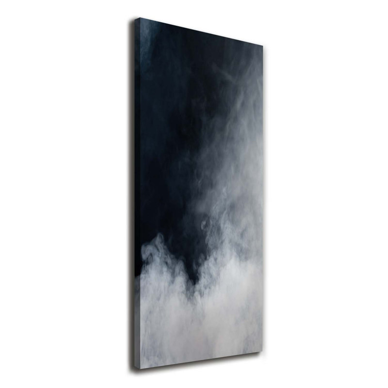 White Smoke - Wrapped Canvas Print