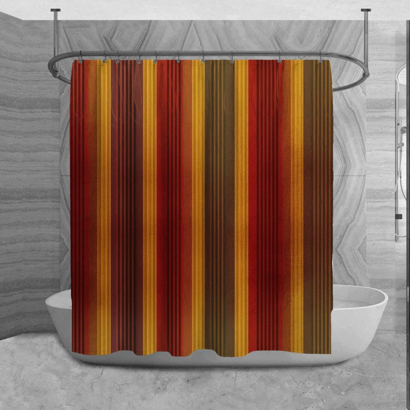 Rideau de douche Teandria, H 73 po x l 70 po