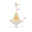 Stoller - Lustre à niveaux lumineux avec accents de cristal-113607781-23084206-23084208