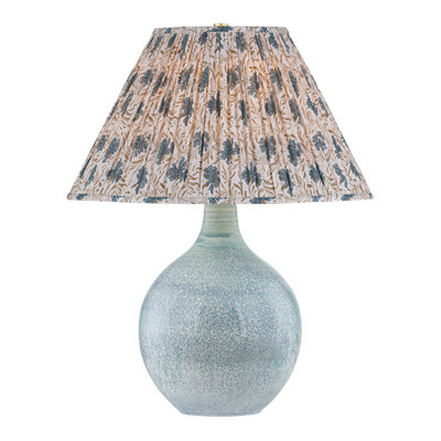 Kearny Table Lamp With Bloom Slate Shade