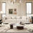 89" Velvet Sleeper Sofa Bed, Pull-out Convertible Couch Bed, Upholstered Chesterfield Sofa Bed with 4 Pillows, Beige-723470130
