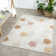 Tropical Leaf Floral Outdoor Area Rug