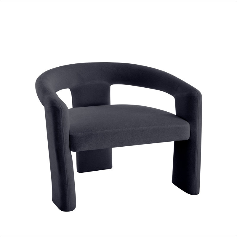 Ensemble de 2 chaises de salle à manger bleues, Bleu