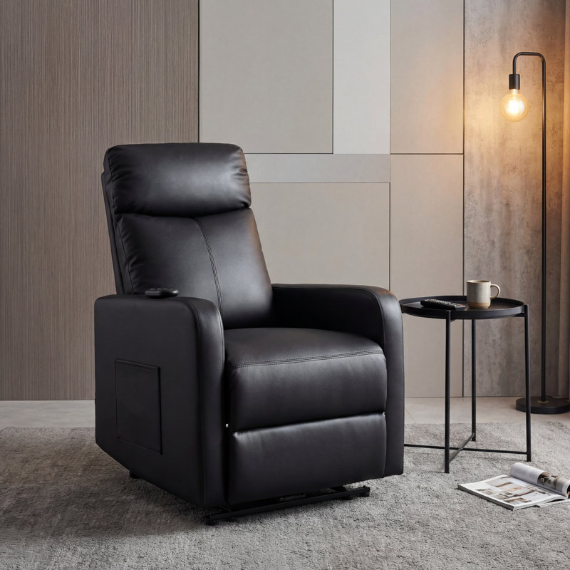 Fauteuil inclinable électrique Wall, Noir
