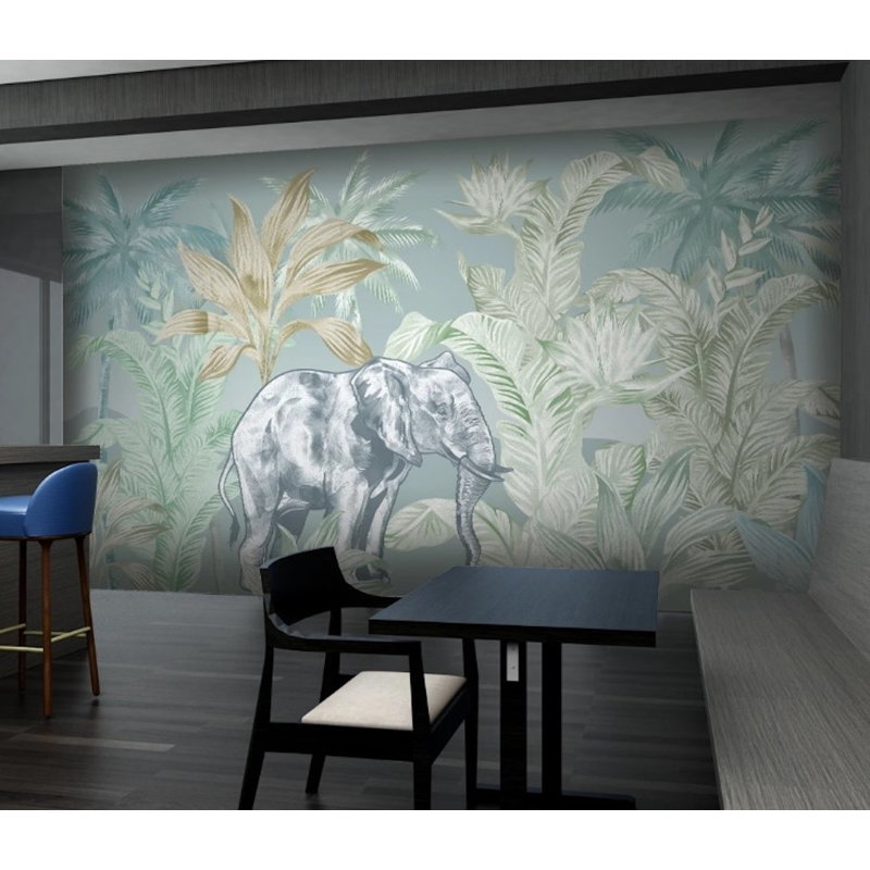 Wall Mural, 75" L x 112" W