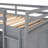 Loft Bed With Desk And Wardrobe-110922964