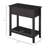 End Table, Narrow Side Table With Flip Top, Storage Cabinet, Bottom Shelf