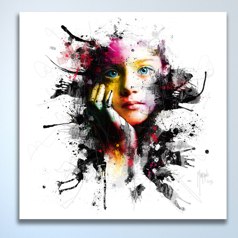 Patrice Murciano - Graphic Art on Canvas, 36" H x 36" W x 1.5" D