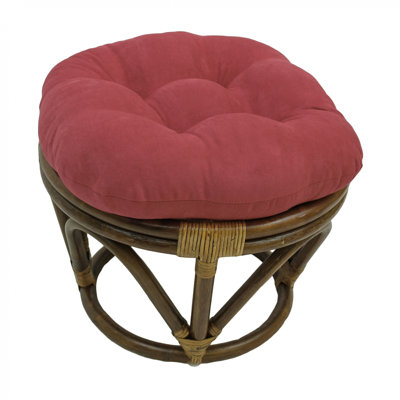 Repose-pieds rond standard touffeté de 18 po Wethington