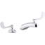 Triton Bowe 1.0 GPM Widespread Bathroom Sink Faucet with Aerated Flow and Wristblade Handles, Drain Not Included