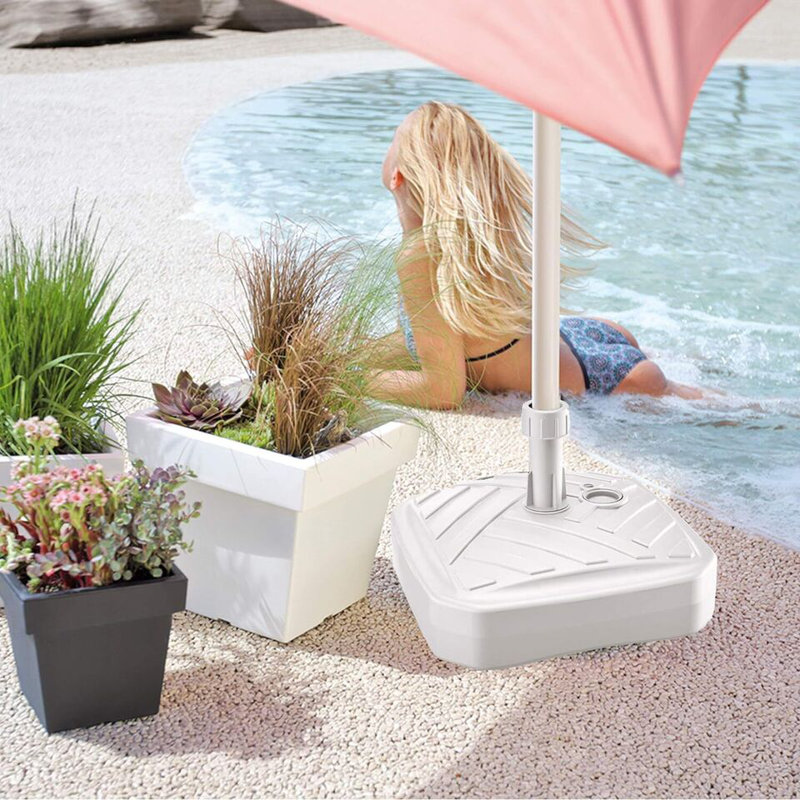 Breisch Umbrella Base, White