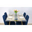 Chaise d'appoint en velours Heffron-2095468986