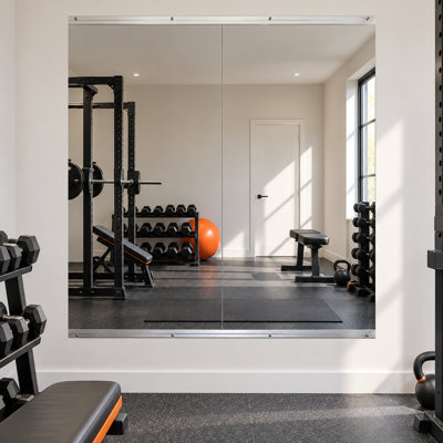 Miroir de salle de sport rectangulaire